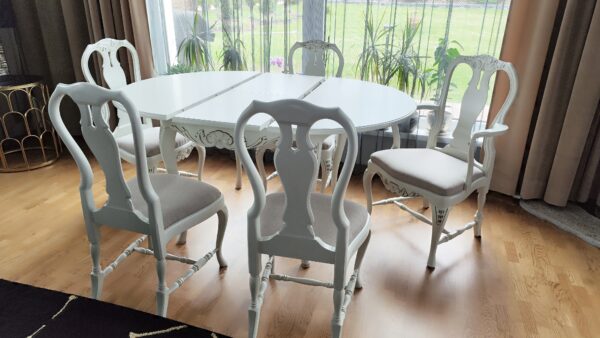 Imeilus valge söögilaud 5 tooli - MÜÜDUD! - Image 6